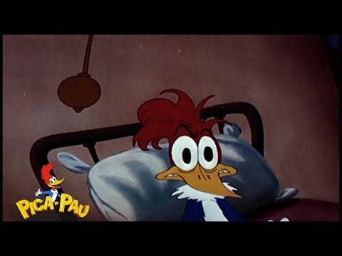 Capa de Pica-Pau em Português | Desenhos Antigos de Pica-Pau | Desenhos Animados