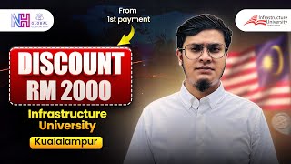 IUKL-এ ভর্তি হলে পাচ্ছেন RM2000 ছাড়! Study in Malaysia l Infrastructure University Kuala Lumpur l