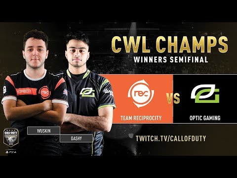 Team Reciprocity vs Optic Gaming | CWL Champs 2019 | Day 4