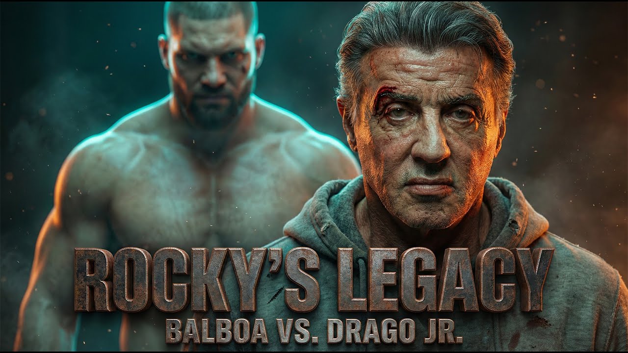 Rocky's Legacy: Balboa vs. Drago Jr. – A Powerhouse Showdown