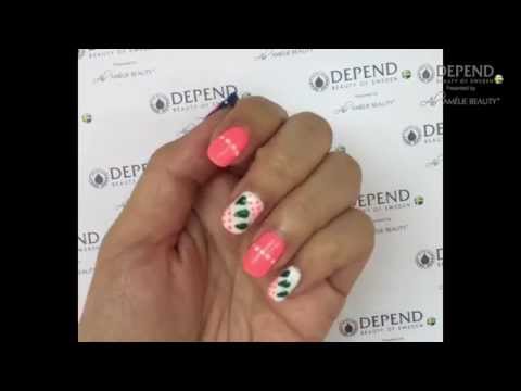 Depend Gellack - Nail Art Box Set (夏日小雨點 - Raining in the summer)