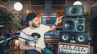 Video thumbnail for Genelc 8341 Vs Eve Audio SC307 Vs Neuman Kh310 - 3 way monitor shootout by Made By Pete