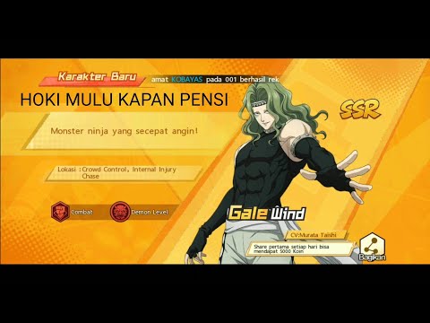 GACHA GALEWIND BIAR BISA PENSI, MASIH AJA HOKI - One Punch Man The Strongest