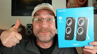 Logitech Z200 Budget-Speakers Auspacking & Sound Checking/Ausflipping