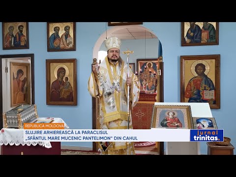 Slujire arhirească la Paraclisul „Sfântul Mare Mucenic Pantelimon” din Cahul