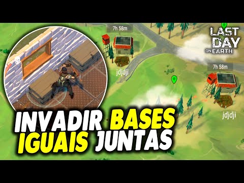 INVADIR BASES IGUAIS JUNTAS - Last Day On Earth