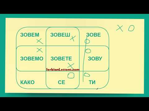 Serbian Language Lesson - Conjugations with Zvati Se, Lesson 9