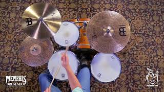 Video thumbnail for Meinl 17" Byzance Traditional Thin Crash Cymbal - 1154g (B17TC-1082417C) by Memphis Drum Shop