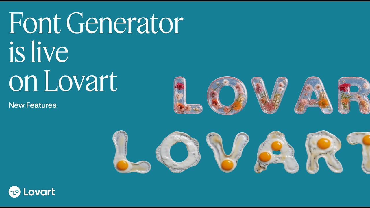 Introducing Font Generator | Build a Typeface From Anything