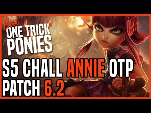 Patch 6.2 Annie Mid OTP - Matchup: Syndra - Ranked Challenger S5 NA