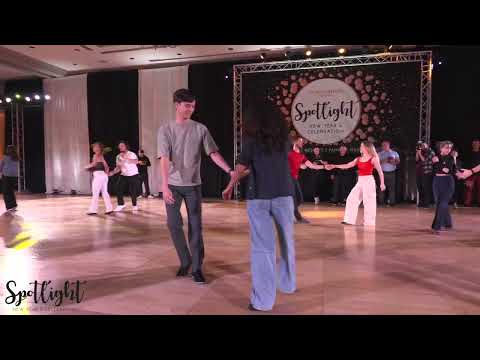 Spotlight New Year's Celebration 2024/2025 Novice Strictly Swing Finals