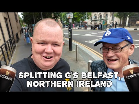 Guinness Pub Crawl Belfast, Northern Ireland with Stumpy