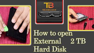 Seagate external hard disk - how to open | external hard disk repair
