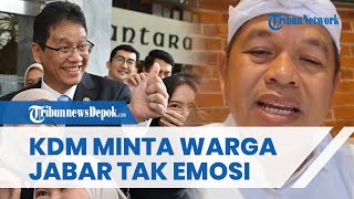 Dicap Gubernur Konten dan Dibandingkan dengan Purbaya, Dedi Mulyadi Minta Warganya Tak Emosi