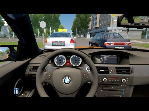 City Car Driving - BMW M3 E92 | Fast Driving