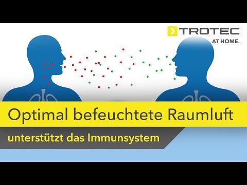 Optimal befeuchtete Raumluft reduziert das Ansteckungsrisiko