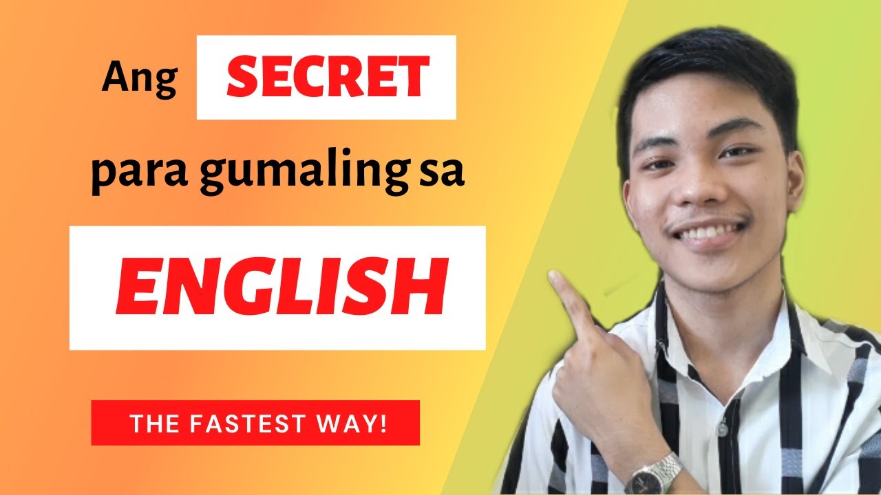 Paano MABILIS na matutong MAG-ENGLISH | English Hacks