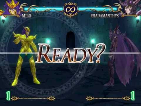 Milo vs Rhadamanthys - Saint Seiya Hades - PCSX2