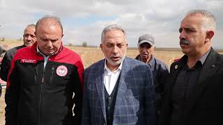 TÜRKİYE BİRİNCİSİ OLAN TALASLI ÇİFTÇİLERE BAŞKAN YALÇIN’DAN TEBRİK