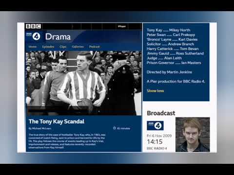 The Tony Kay Scandal by Michael McLean (BBC Radio 4 Afternoon Play)