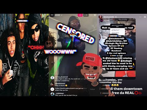 BlockWork GOES OFF!😳On DD Osama & The Oy’s‼️Ft. Dudey Lo, C Blu & More!