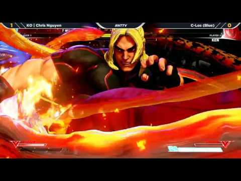 WNF 3.3 SFV - KO | Chris Nyguen (Ken (Red)) vs C-Los (Ken (Blue))