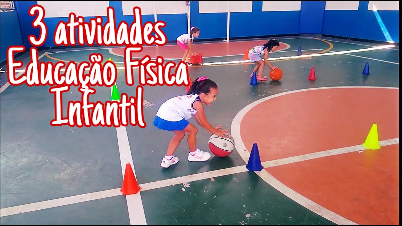 3 atividades para educação física infantil