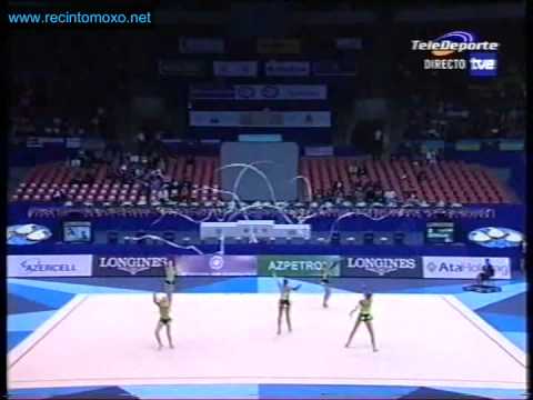 Azerbaijan 5 Ribbons Final Baku World Championships 2005