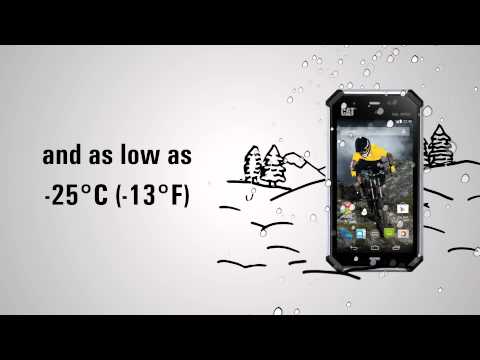 Cat S50: Resistant to extreme tempeture