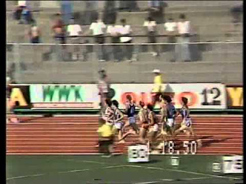 Final de 800 metros de la Copa de Europa de Seb Coe de 1981