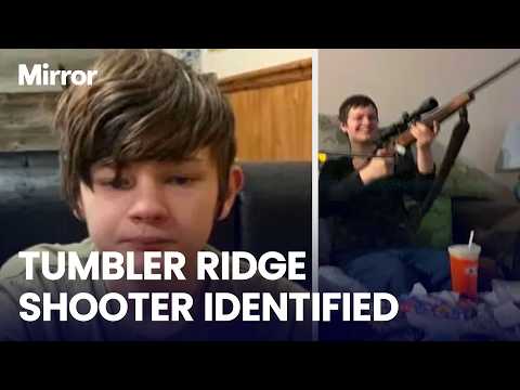 Tumbler Ridge mass shooter pictured for the FIRST TIME after Canada school shooting rampage