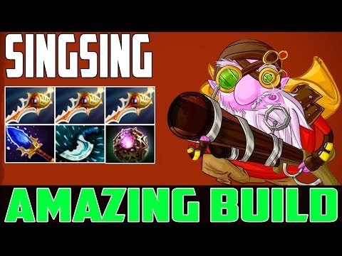 Singsing [Sniper] | Amazing Build with DIVINE RAPIER x3 | Dota 2 Gameplay 2017