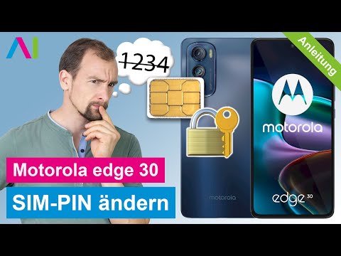 Motorola edge 30 - SIM-PIN ändern • 📱 • 🧑🏽‍💻 • 🔐 • Anleitung | Tutorial