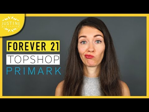 Is it the end of “Fast Fashion”? Topshop & Forever 21 are bankrupt ǀ  Justine Leconte