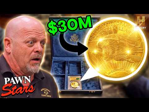 $30 Million Dollar Coins and Other SHOCKING APPRAISALS! | Pawn Stars