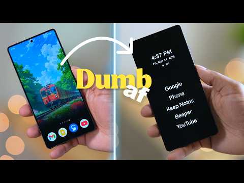 Turn your Android into a Minimalist Dumb Phone