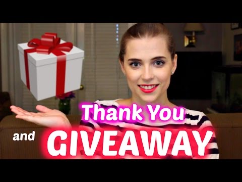 100 Subscribers! Thank you and GIVEAWAY! {CLOSED} Video