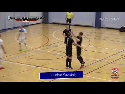 Tallinna FC Cosmos - Tartu Ravens Futsal EMÜ SK 6:2 (09.03.2019)