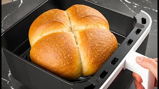 I don't buy bread anymore! The new perfect recipe for quick bread in air fryer!