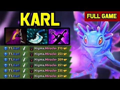 Miracle- Signature SF MID Completely DESTROYED by Karl 20 Kills Karl Puck - T1 vs Nigma