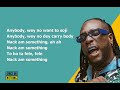 Burna Boy - Anybody (Lyrics) | African Giant Album