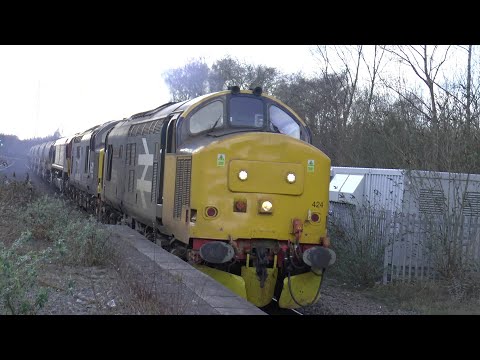 37424 + 37423   ERUPTS through Water Orton with 66063  Plus  03/03/20