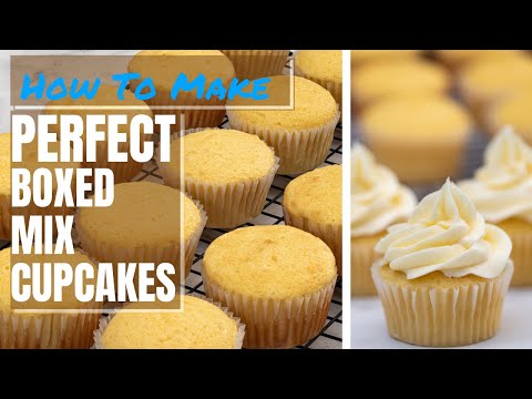 How to Make Perfect Cupcakes From A Box | Boxed Cupcakes Hacks