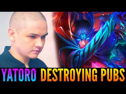 👉 YATORO On Phantom Assassin Destroying Pubs - 1 Stifling Dagger = 1 Hit Kill On Supports
