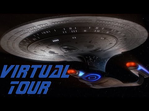 Star Trek Enterprise-D Tour in 4K (Stage 9)