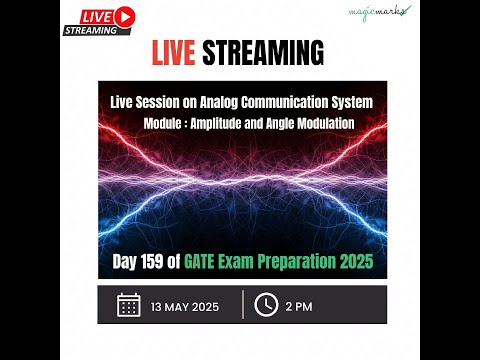 Day 159  of GATE Exam Preparation 2025 | Analog Communication System
