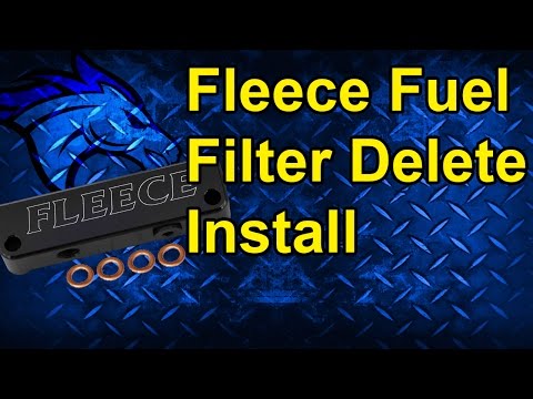 Fuel Filter Delete by Fleece Performance Install: 4th Gen Dodge Cummins