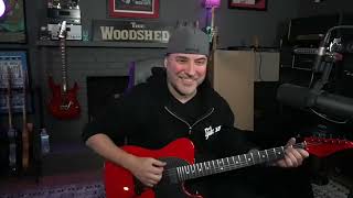 Video thumbnail for Live Unboxing,! 10 anniversary Andy Wood Suhr Signature models- Live From the Woodshed by Andy Wood Music