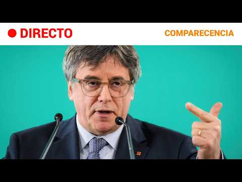 🔴 DIRECTO | Comparecencia de Carles Puigdemont desde Waterloo | RTVE Noticias