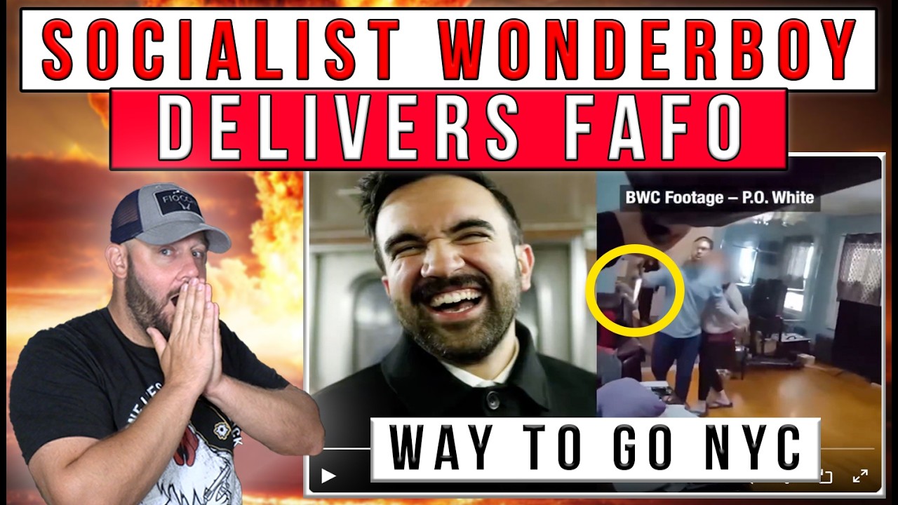 NYC Gets ANOTHER Dose Of FAFO As Socialist Wonder Boy Sides With CRIMINAL Against Cops AGAIN
